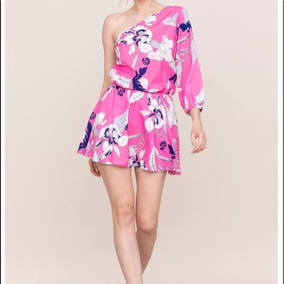 Yumi Kim One Shoulder Floral Dress - Picture 3 of 10